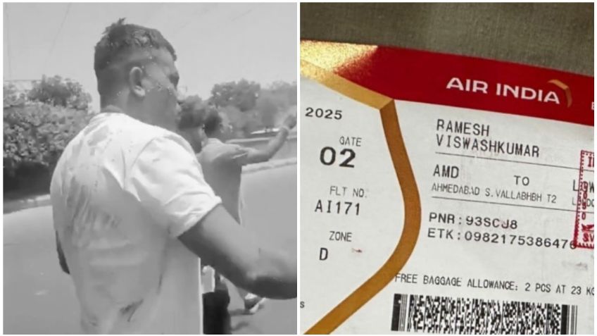 Un pasajero sobrevivió al accidente aéreo de Air India saltado del avión: “había cuerpos a mi alrededor”