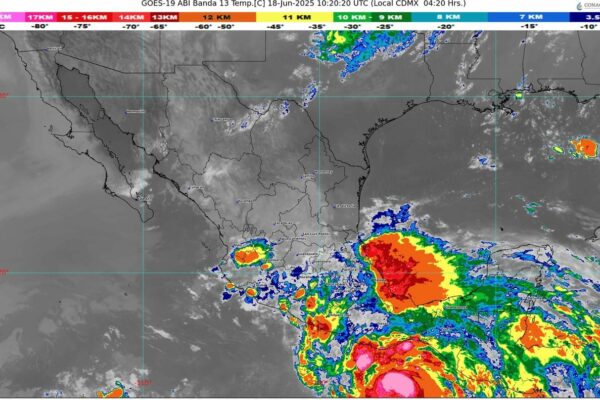 Erick evolucionaría a huracán categoría 1