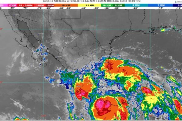 Erick” impactó como huracán mayor la costa oeste de Oaxaca