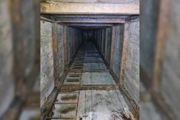 Descubren narcotúnel de 600 m en Tijuana que conectaba con San Diego