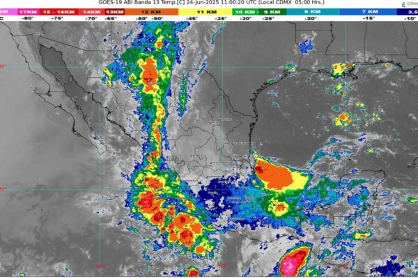 Pronostican lluvias sobre gran parte del territorio nacional