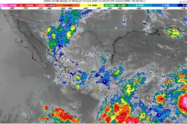 Seguirá lloviendo en gran parte de la República Mexicana