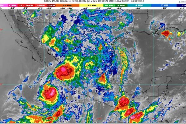El huracán Flossie se debilitará gradualmente