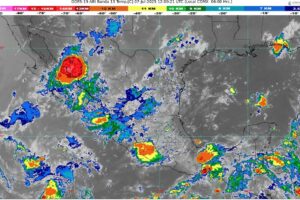 La onda tropical número 9 propiciará lluvias muy fuertes en el país