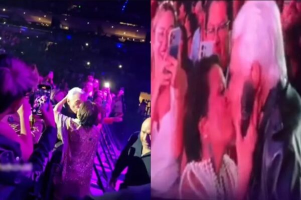 Alejandra Guzmán besó en la boca a Enrique Guzmán en pleno concierto; gesto divide opiniones