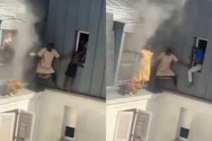 Hombre héroe en París: Rescata a 6 personas de un incendio desde una cornisa