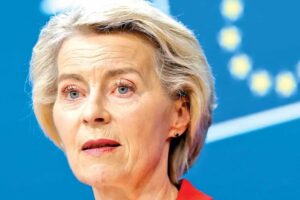UE advierte a Trump medidas recíprocas por aranceles; Macron pide firmeza