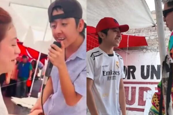 Joven que canta en tianguis de Ecatepec grabará canción con reguetonero mexicano