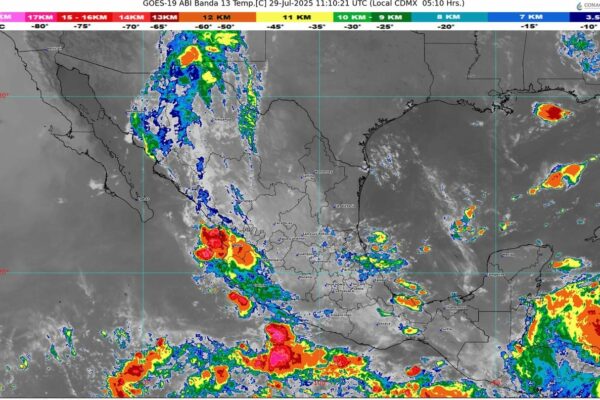 La República Mexicana, entre ondas tropicales