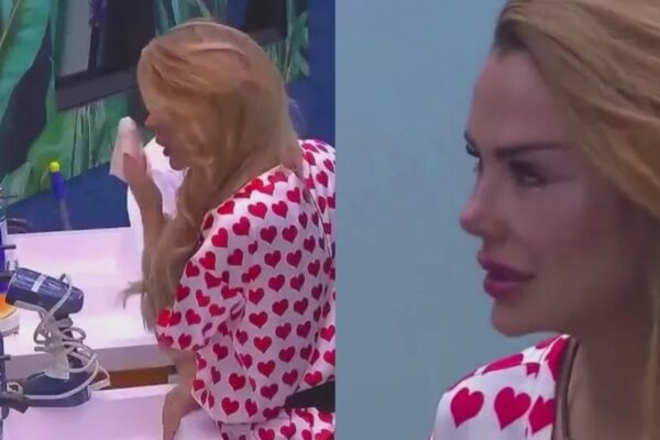 Ninel Conde rompe en llanto tras nominación y recibe emotiva consolación de Abelito en ‘La Casa de los Famosos’