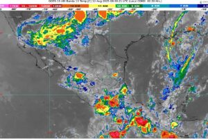 La onda tropical número 21 se desplazará sobre el sur de Oaxaca