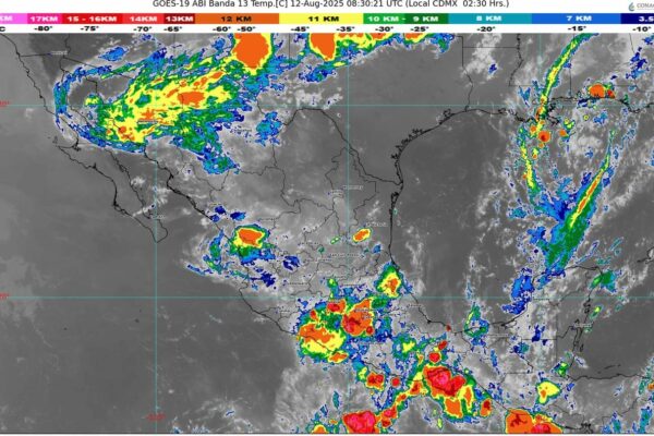 La onda tropical número 21 se desplazará sobre el sur de Oaxaca