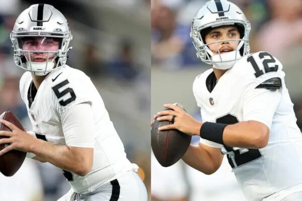 Aidan O’Connell y Cam Miller, en la lucha por ser el respaldo de Geno Smith en Raiders