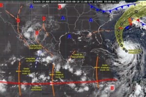 Se aproxima al país la onda tropical número 24