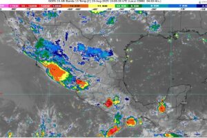 Ondas tropicales provocarán lluvias en el norte, occidente, centro, sur y sureste del país