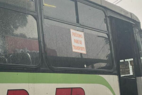 Sin transporte en Edomex el 01 de septiembre: operadores protestan por tarifas
