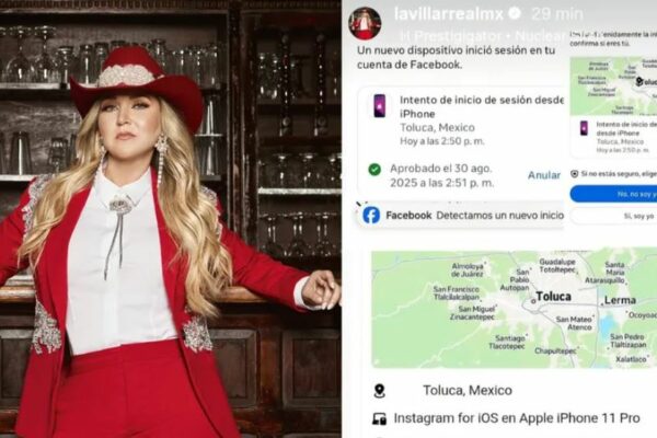 Intentan hackear redes sociales de Alicia Villarreal