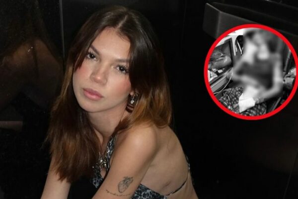 Valentina Gilabert filtra foto de ella ensangrentada en la ambulancia el día de su agresión