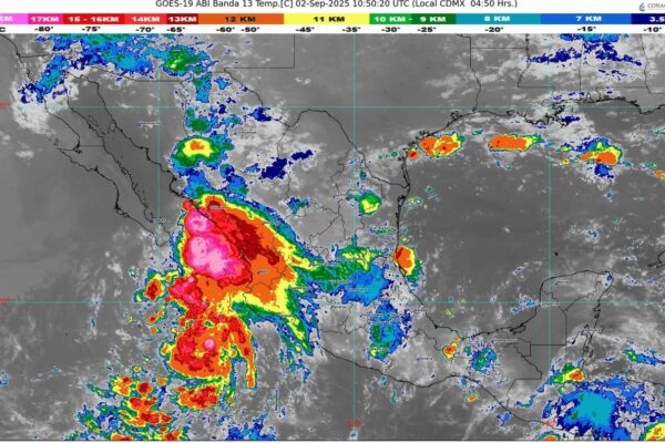 El sistema frontal número 1 afectará el noreste de México