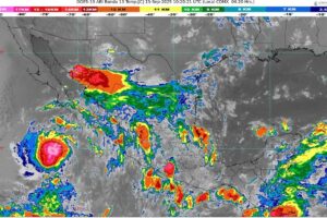 La tormenta tropical Mario se localizará al suroeste de Baja California Sur
