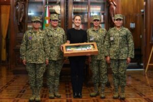 Sheinbaum estrenará banda presidencial en su primer Grito de Independencia