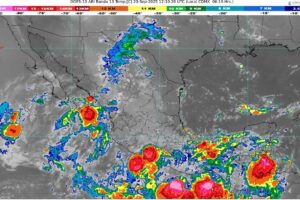 Se prevén lluvias intensas en Guerrero, Oaxaca, Chiapas, Tabasco y Veracruz