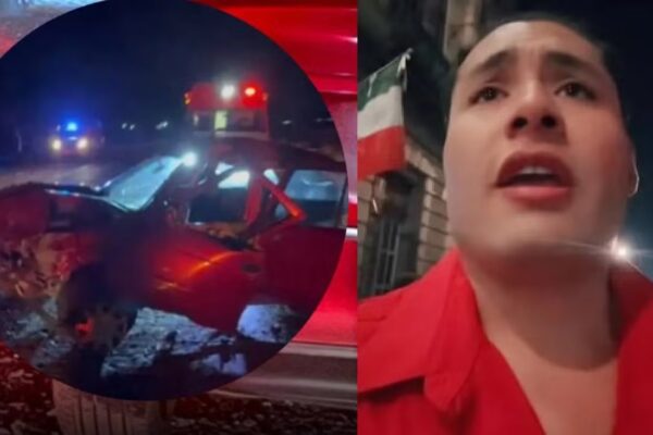 Reportero acude a cubrir accidente carretero y descubre que las víctimas son sus hijos