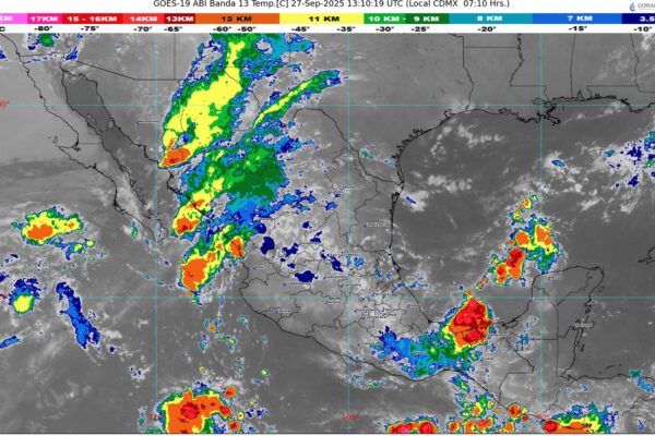 Lluvias fuertes y ambiente caluroso prevalecerán en gran parte de México