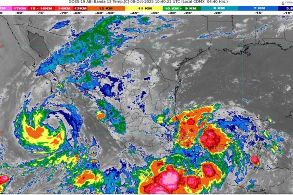 El huracán Priscilla se desplazará frente a Baja California Sur