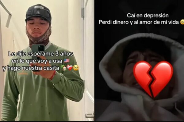 Hombre se va a Estados Unidos para construir una casa con su novia y ella lo abandona por otra persona