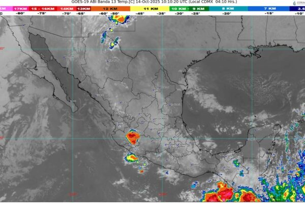 El frente frío número 7 ingresará sobre el noroeste del país