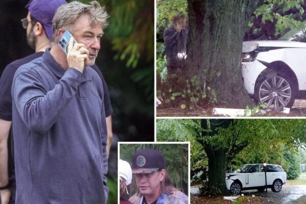 Alec Baldwin sufre accidente en los Hamptons; sale ileso