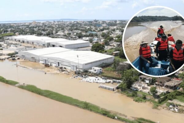 Río Pánuco supera su nivel máximo; autoridades piden a población comenzar a evacuar