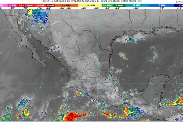 Seguirá lloviendo en Veracruz, Puebla y San Luis Potosí
