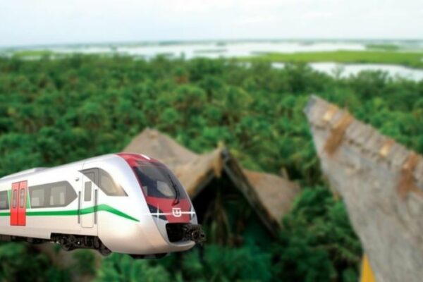 Ruta de Puerta al Mar, proyecto ferroviario que conectará con el Tren Maya en Quintana Roo