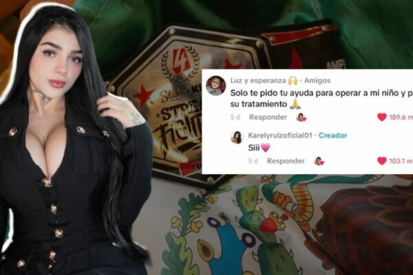 Karely Ruiz paga la operación de un niño tras llamado desesperado; así gastó su premio de Stream Fighters 4