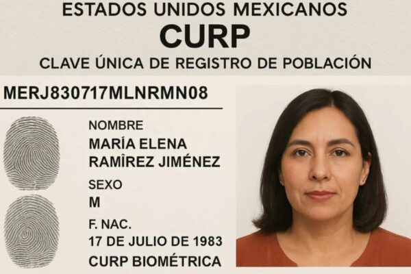 La CURP biométrica ya entró en vigor y se puede tramitar solo en algunos módulos del país y muchos se preguntan si se puede tramitar en línea