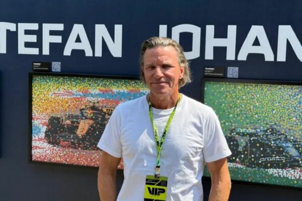 Stefan Johansson: el expiloto que perdió a un amigo y encontró calma en el arte