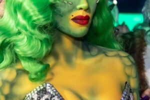 Belinda impacta con su disfraz de ‘Greta’ de Gremlins en su Beliween 2025