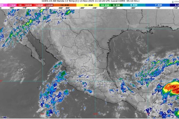 Se aproxima un nuevo frente frío al noroeste del país