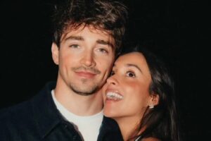 Charles Leclerc anuncia compromiso con su pareja mexicana