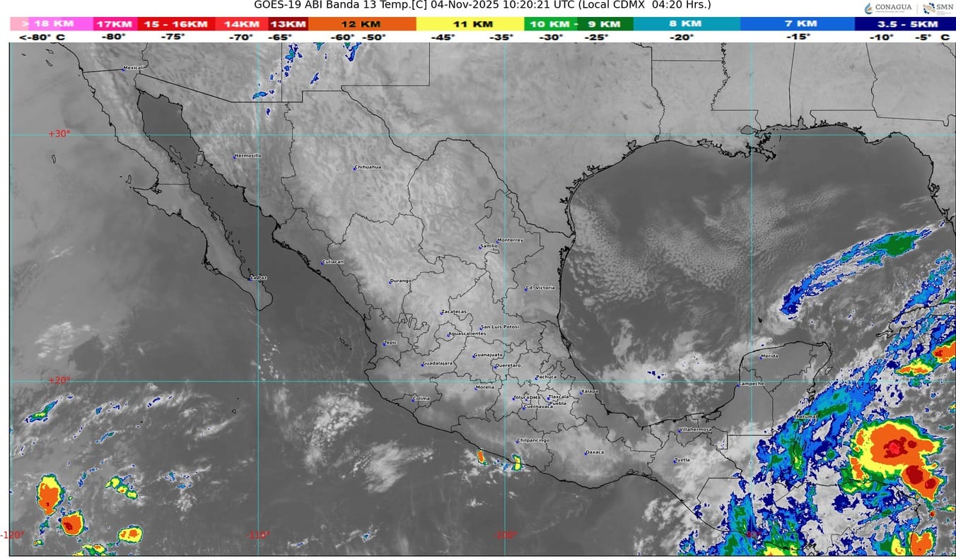 El frente número 12 mantendrá ambiente frío en el norte, noreste, oriente y centro del país