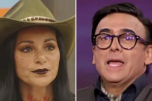 El tenso enfrentamiento entre Adal Ramones y Lolita Cortés en ‘La Granja VIP’; ella terminó llorando