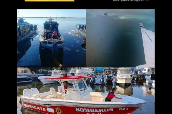 Siguen las labores de búsqueda por pescador desaparecido frente a Chuburná