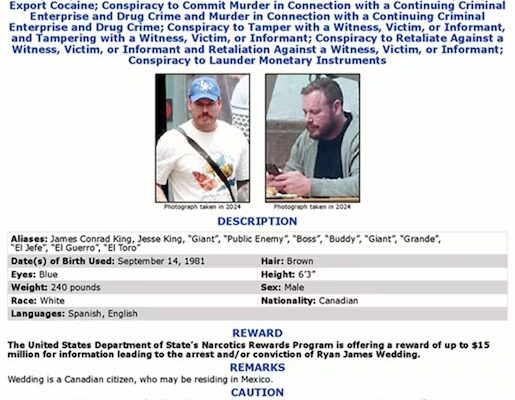 Ryan Wedding, de promesa olímpica a operador clave del narco; EU lo vincula con el Cártel de Sinaloa