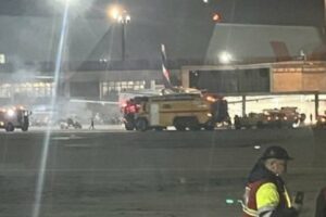 A320 se incendia tras aterrizar en São Paulo; pasajeros desalojados ilesos