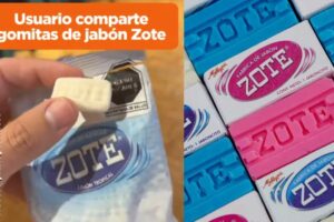 Joven se vuelve viral al mostrar que sí existen las famosas gomitas hechas con Jabón Zote