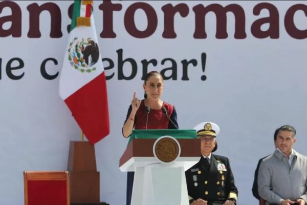 “México ya cambió… no somos colonia, ni protectorado de nadie”: Frases de Sheinbaum en mitin de siete años de la 4T