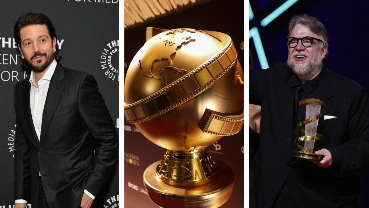 ¡Orgullo mexicano! Guillermo del Toro y Diego Luna, nominados a los Globos de Oro 2026