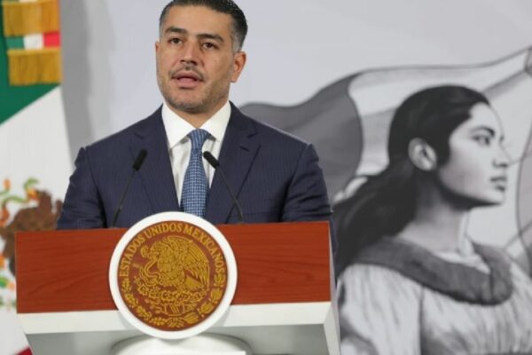 García Harfuch descarta terrorismo en explosión de coche en Michoacán